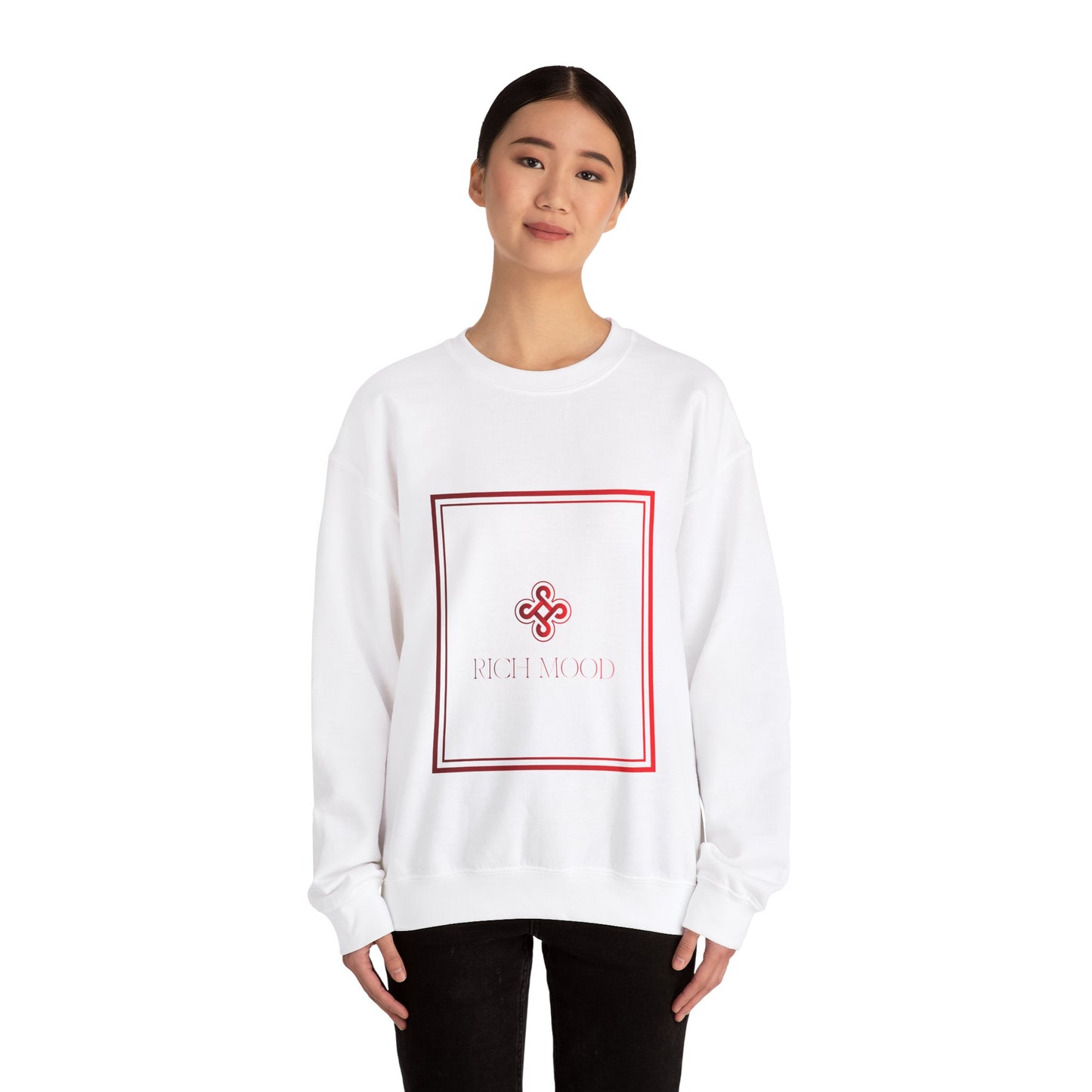 Rich Mood Unisex Heavy Blend™ Crewneck Sweatshirt - Cozy &amp; Stylish