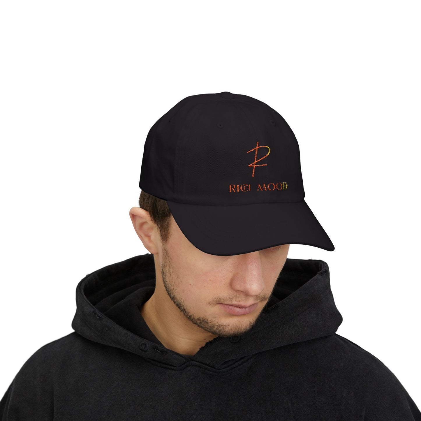 Rich Mood Classic Dad Cap – Stylische weiße Mütze für Trendsetter