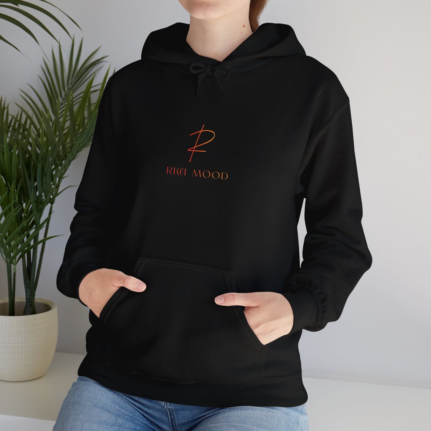 Rich Mood Heavy Blend Hoodie – Cozy and Stylish Sweatshirt for Everyday Comfort