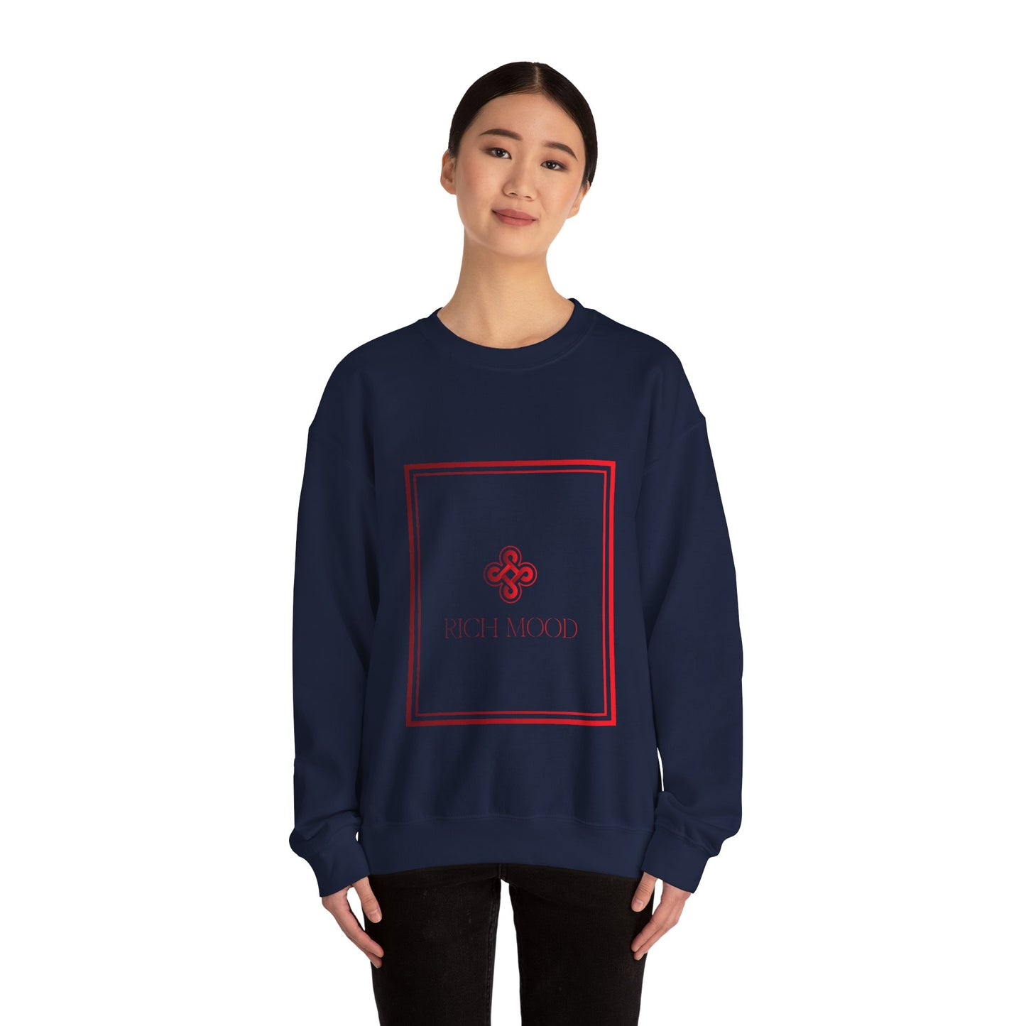 Rich Mood Unisex Heavy Blend™ Crewneck Sweatshirt - Cozy & Stylish