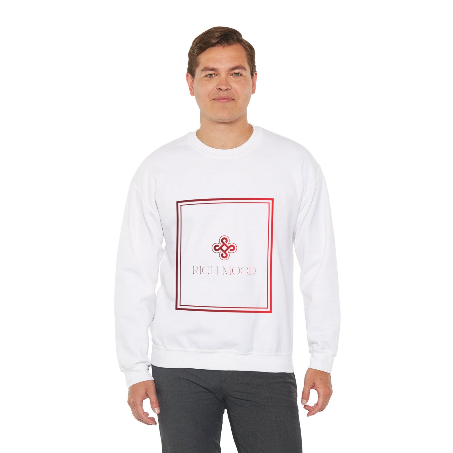 Rich Mood Unisex Heavy Blend™ Crewneck Sweatshirt - Cozy & Stylish