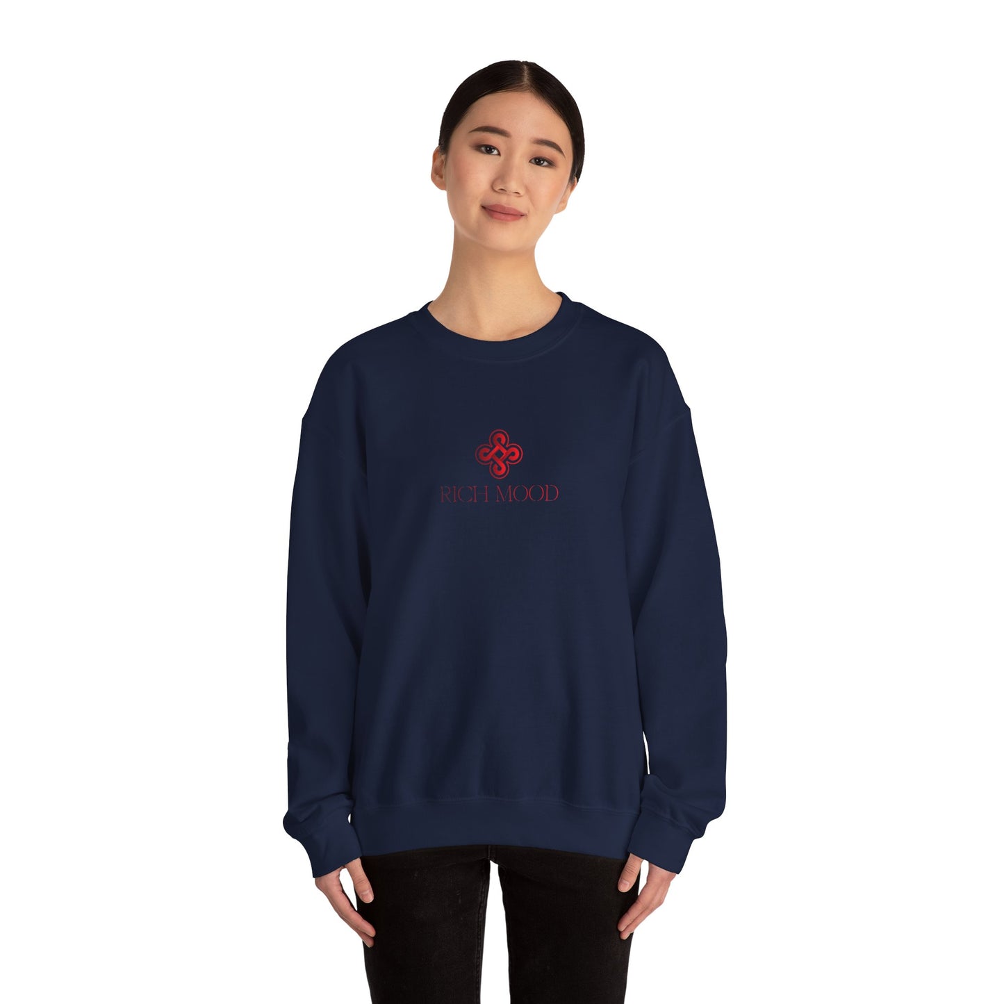 Rich Mood Unisex Heavy Blend™ Crewneck Sweatshirt - Gemütliche Mode für den Alltagsstil