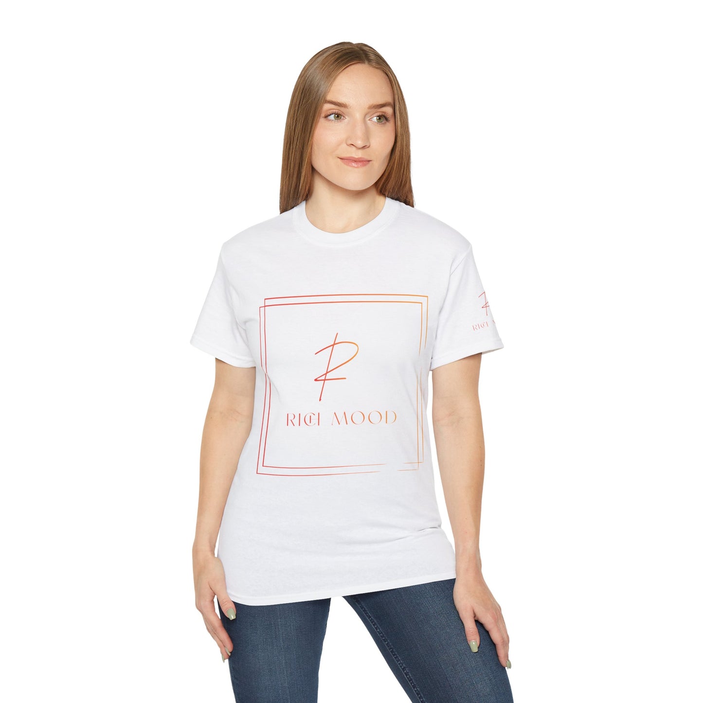 Rich Mood Unisex Ultra Cotton Tee - Aesthetic Vibe for Everyday Wear