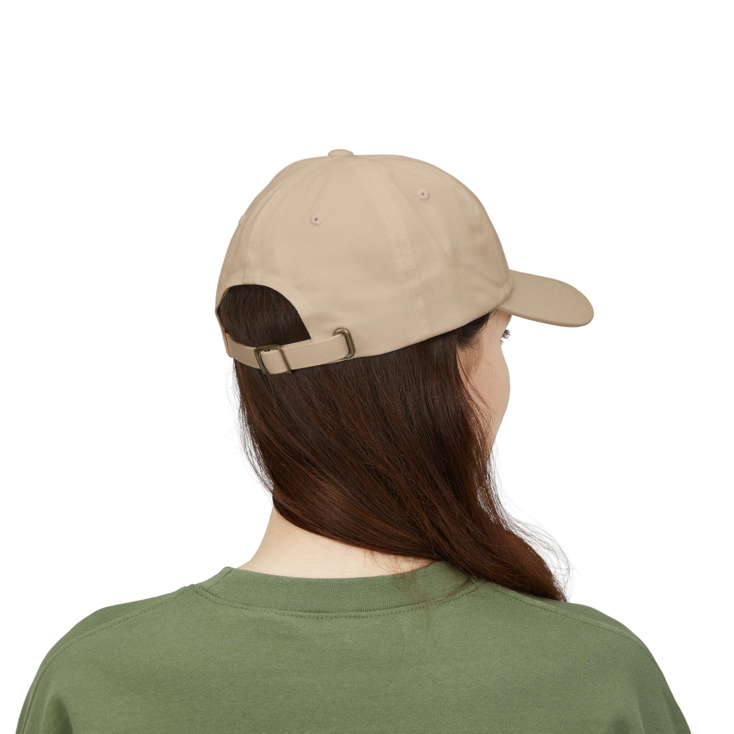 Rich Mood Classic Dad Cap - Stylish White Hat for Trendsetters