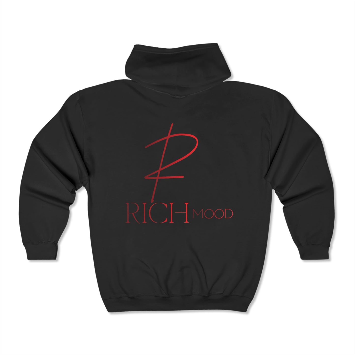 Rich Mood Unisex Full Zip Hoodie - Cozy Fashion for Everyday Style